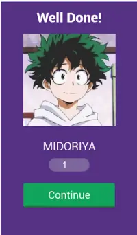 Guess My Hero Academia Character Screen Shot 1