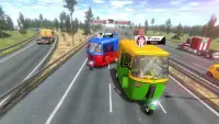 Modern Rickshaw Driving Games Screen Shot 2