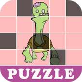 Puzzle Turtlely with Zombies