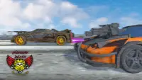 Highway Death Road Racer: Shooting Car Games Screen Shot 3