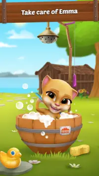 แมวชาวสวน: เกม ทำ สวน Screen Shot 0