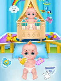 Mommy & newborn babyshower - Babysitter Game Screen Shot 3