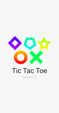 Tic Tac Toe Glow - Tic Tac Toe Multiplayer Screen Shot 0