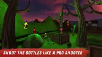 Knock bottle down game gun Screen Shot 3