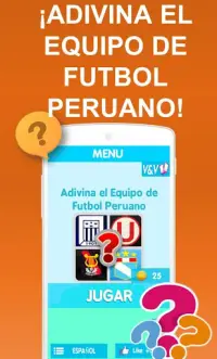 Adivina el Equipo de Futbol Peruano Screen Shot 4