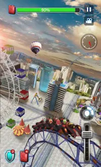 VR Roller Coaster Screen Shot 0