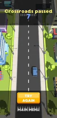 Simple Endless Drive Challenge Screen Shot 3