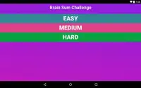 Brain Sum Challenge Screen Shot 6