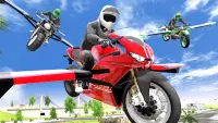 Flying Motorbike Simulator Screen Shot 5