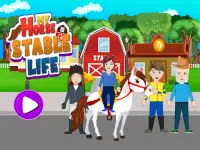 My Horse Stable Life: Pretend Farm Town Screen Shot 4