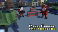 Pixel Combat : FPS Guns Shooting Screen Shot 0