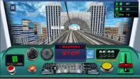 Indian metro train simulator Screen Shot 1