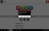 Lotto Game "Loto20" Screen Shot 5