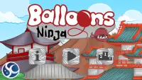 Balloons Ninja Screen Shot 2