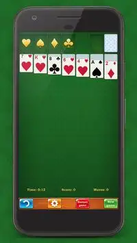 Solitaire classic by Leda. Klondike Solitare Game. Screen Shot 1
