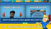 가상 충돌 - 테니스 게임 2021 Screen Shot 6