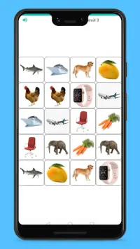 picture match memory game Screen Shot 0