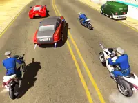 Moto Bike Police Chase 3D Screen Shot 1