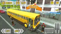 Modren School Bus Up Hill Driving:Summer Trip Screen Shot 0
