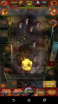 Zombie Alley - Idle Shooter Zombie Killing Game Screen Shot 7