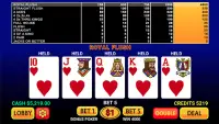 Video Poker Progressive Casino Screen Shot 0