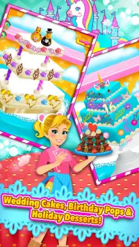 Cake & Cake Pops Maker - Fun Cooking Food Games Screen Shot 0