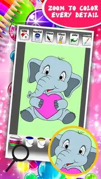 Valentine Day Coloring Book Screen Shot 3