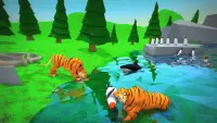 Harimau Liar Adventure: Kelangsungan Hidup Hunger Screen Shot 1