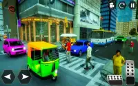 Тук-тук-Чингки: Такси-город трюк водителя 3D 2020 Screen Shot 6