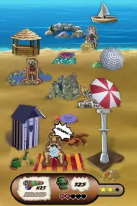 Zombies at the Beach Screen Shot 0