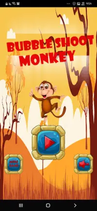 Bubble Shooter Monkey قاذف كرة Screen Shot 3