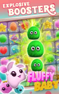 Fluffy Baby dodge fast chuffle deluxe - cute game Screen Shot 1