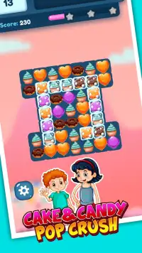 Cake Candy Pop Crush : Match Puzzle Game Screen Shot 6