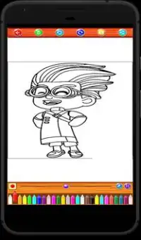 Coloringbook: PJ Hero MasKs Fans Screen Shot 7