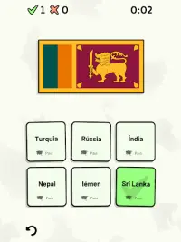Países da Ásia - Quiz: Mapas, Capitais, Bandeiras Screen Shot 7