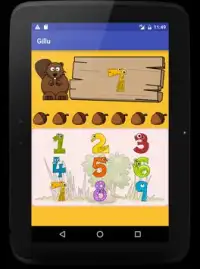 Gillu - أرقام للأطفال Screen Shot 4
