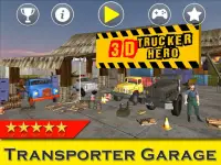 سائق شاحنة البطل - لعبة 3D Screen Shot 5