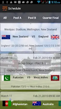 CricZ - Cricket World Cup 2015 Screen Shot 0