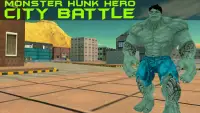 Monster Hunk Hero City Battle Screen Shot 4