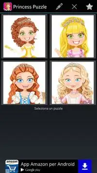 Quebra-cabeça Princesas Screen Shot 0