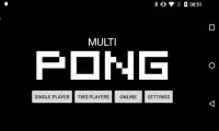 Multiplayer Pong Game Screen Shot 0