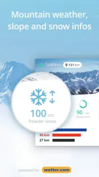 snowthority ski & weather info Screen Shot 1