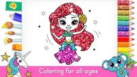 Coloring Games for Kids -Tashi Screen Shot 1
