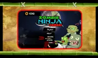Zombie Ninja Combate Screen Shot 0