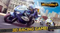 Super Course de Motos Bike 3D Screen Shot 8