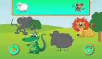 Crianças Puzzles: Animais Screen Shot 2