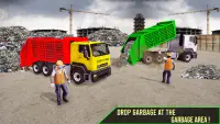 Garbage Truck Simulator: Trash Truck Games 2021 Screen Shot 1