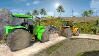 Nyata tarik dirantai traktor: menarik Transporter Screen Shot 2