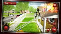 City Firefighter Rescue Fire Truck Simulator Screen Shot 6