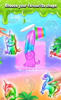 Unicorn Slime Jelly DIY Fluffy Fun Screen Shot 2